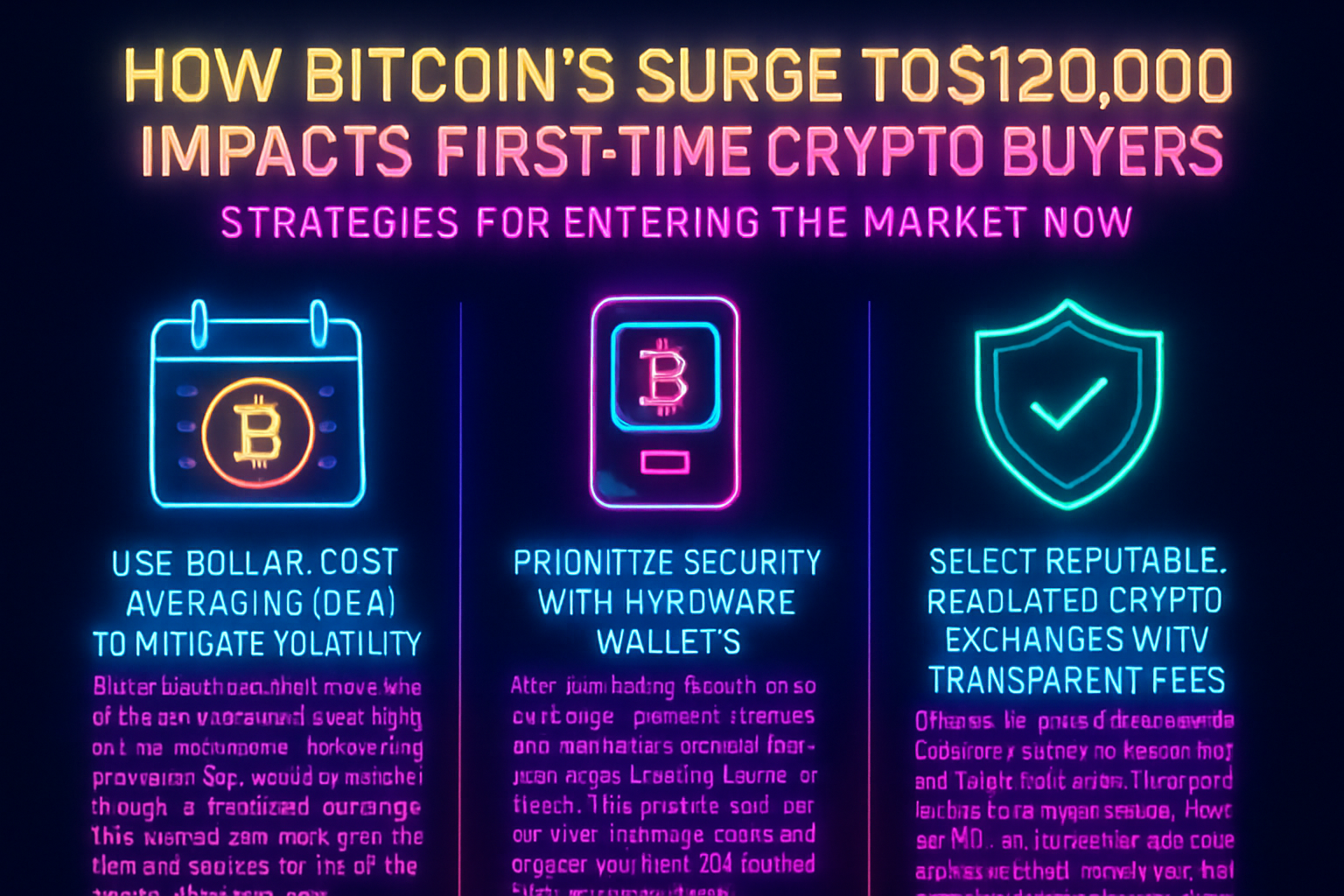 How Bitcoin’s Surge to $120,000 Impacts First-Time Crypto Buyers: Strategies for Entering the Market Now