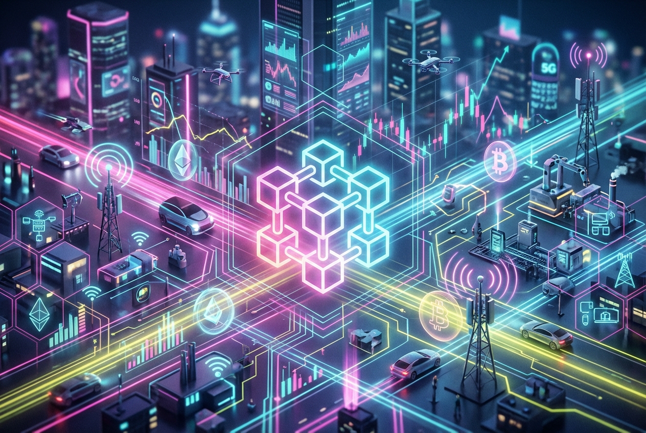 How Blockchain-Powered 5G Networks Will Transform IoT Connectivity in 2025