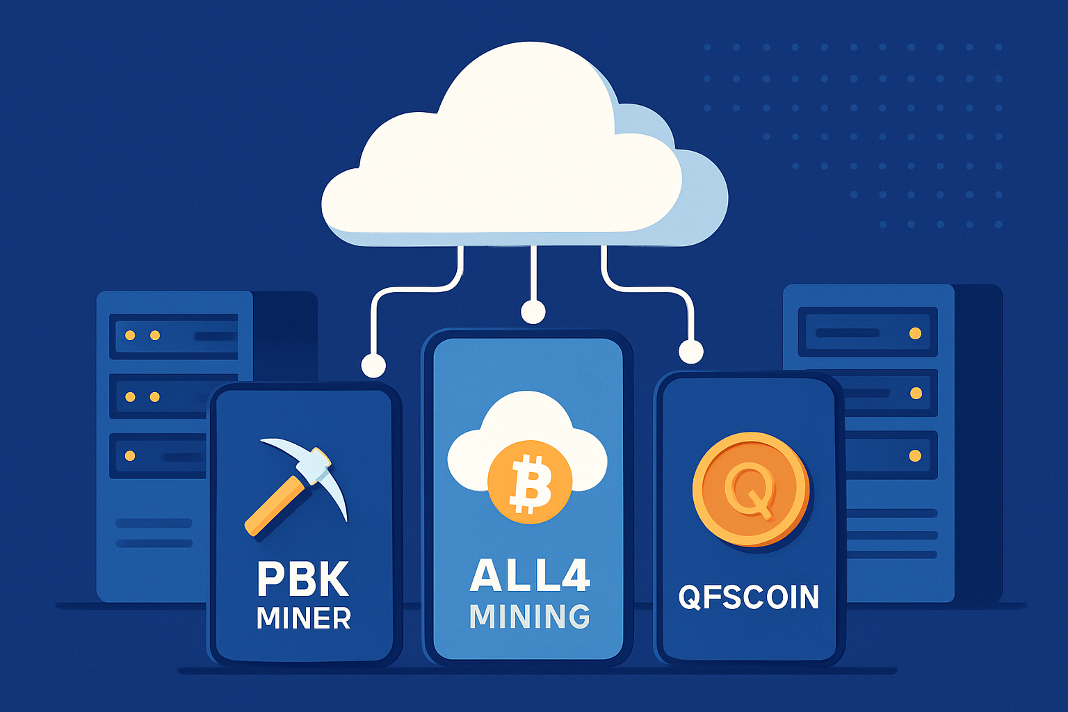 How Cloud Mining Apps Like ALL4 Mining and QFSCOIN Are Revolutionizing Passive Crypto Income in 2025