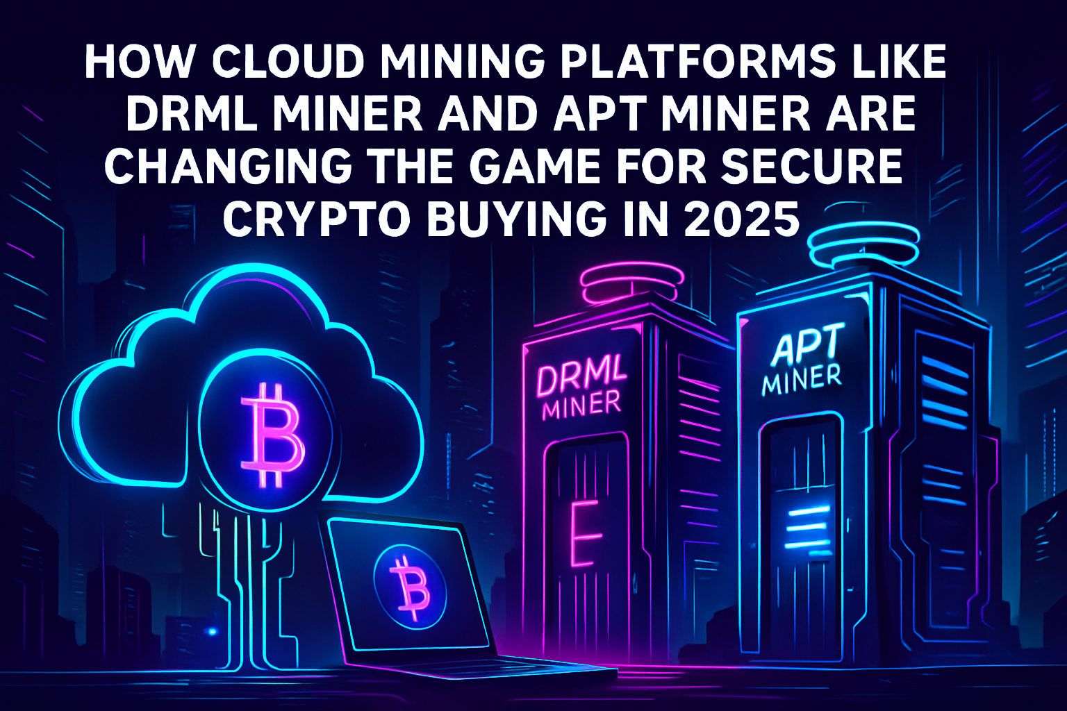 How Cloud Mining Platforms Like DRML Miner and APT Miner Are Changing the Game for Secure Crypto Buying in 2025