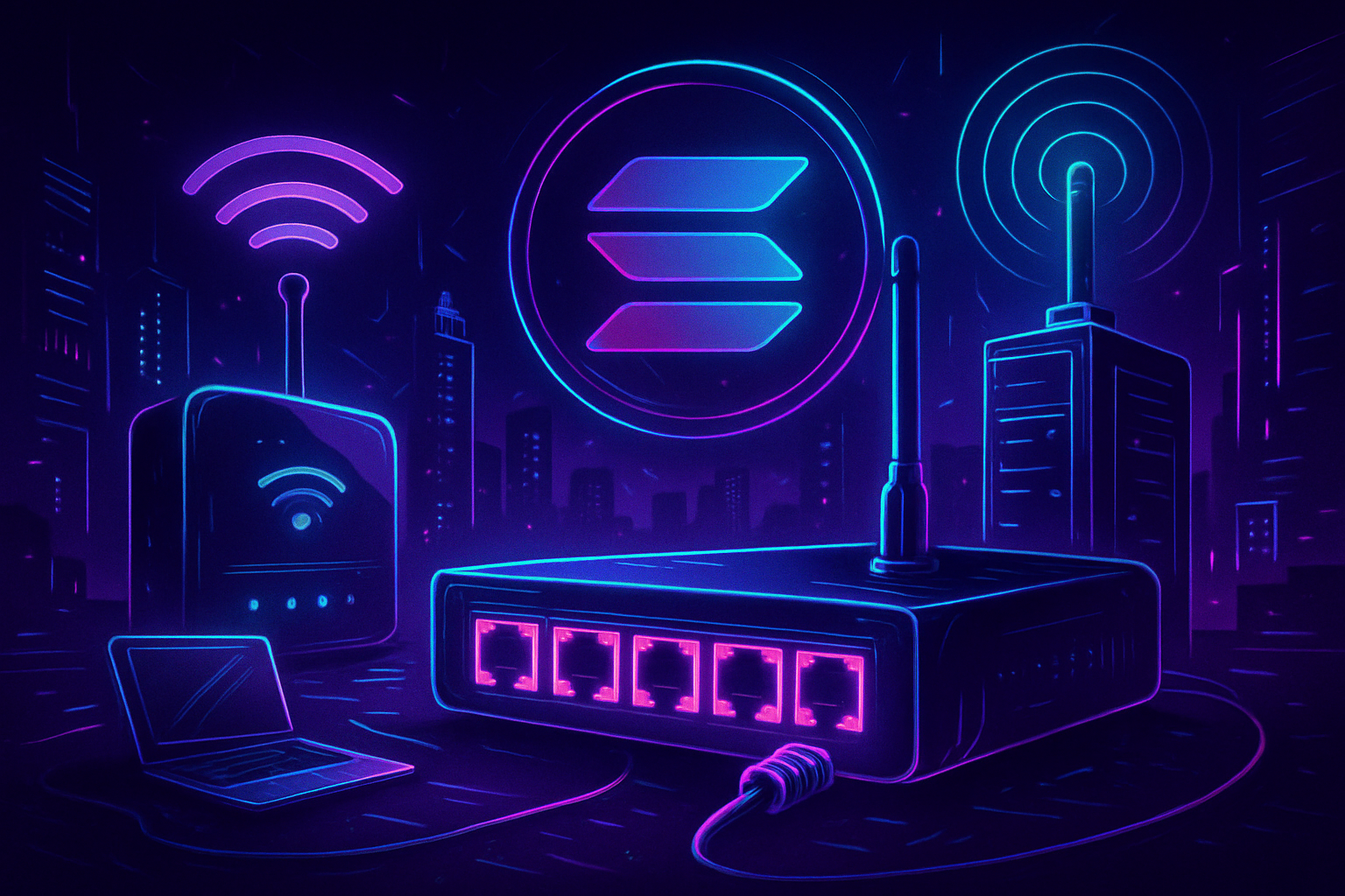 How Dawn Internet Leverages Solana DePIN for Community-Owned Bandwidth and Rewards