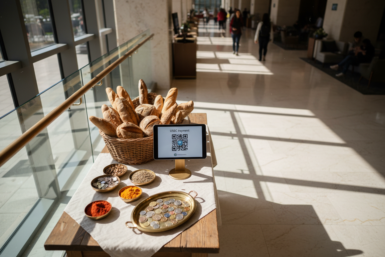 How Offline Street Vendors Accept USDC QR Payments Without Internet in 2026