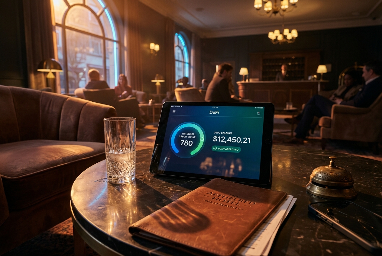 How On-Chain Credit Scores Enable Collateral-Free USDC Loans in DeFi 2025