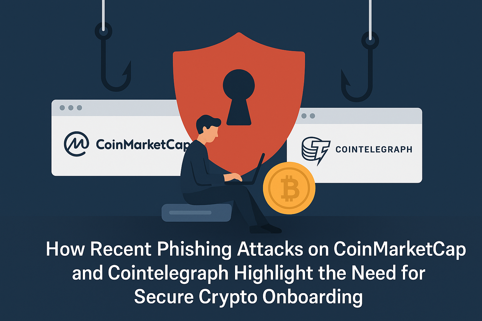 How Recent Phishing Attacks on CoinMarketCap and Cointelegraph Highlight the Need for Secure Crypto Onboarding