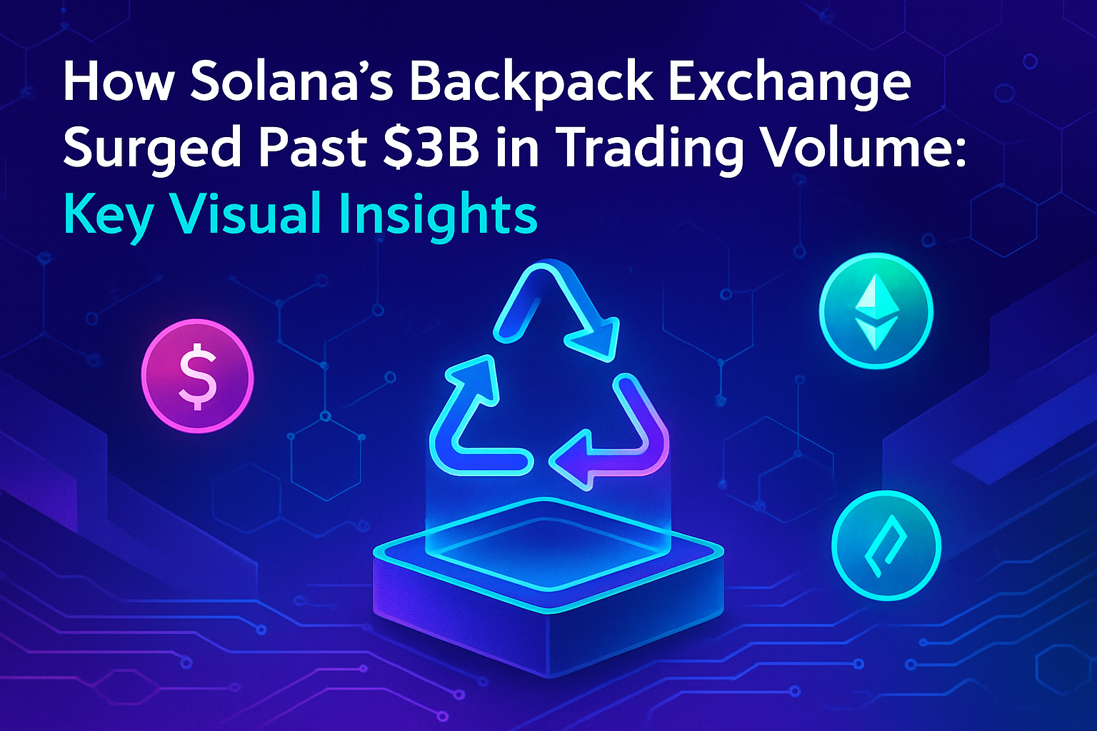How Solana’s Backpack Exchange Surged Past $3B in Trading Volume: Key Visual Insights