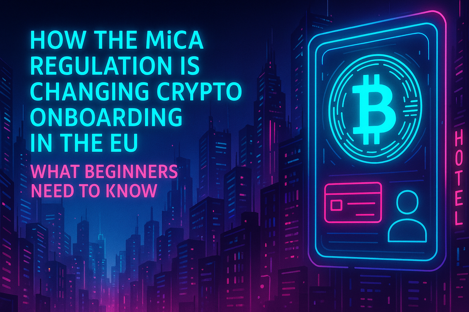 How the MiCA Regulation Is Changing Crypto Onboarding in the EU: What Beginners Need to Know