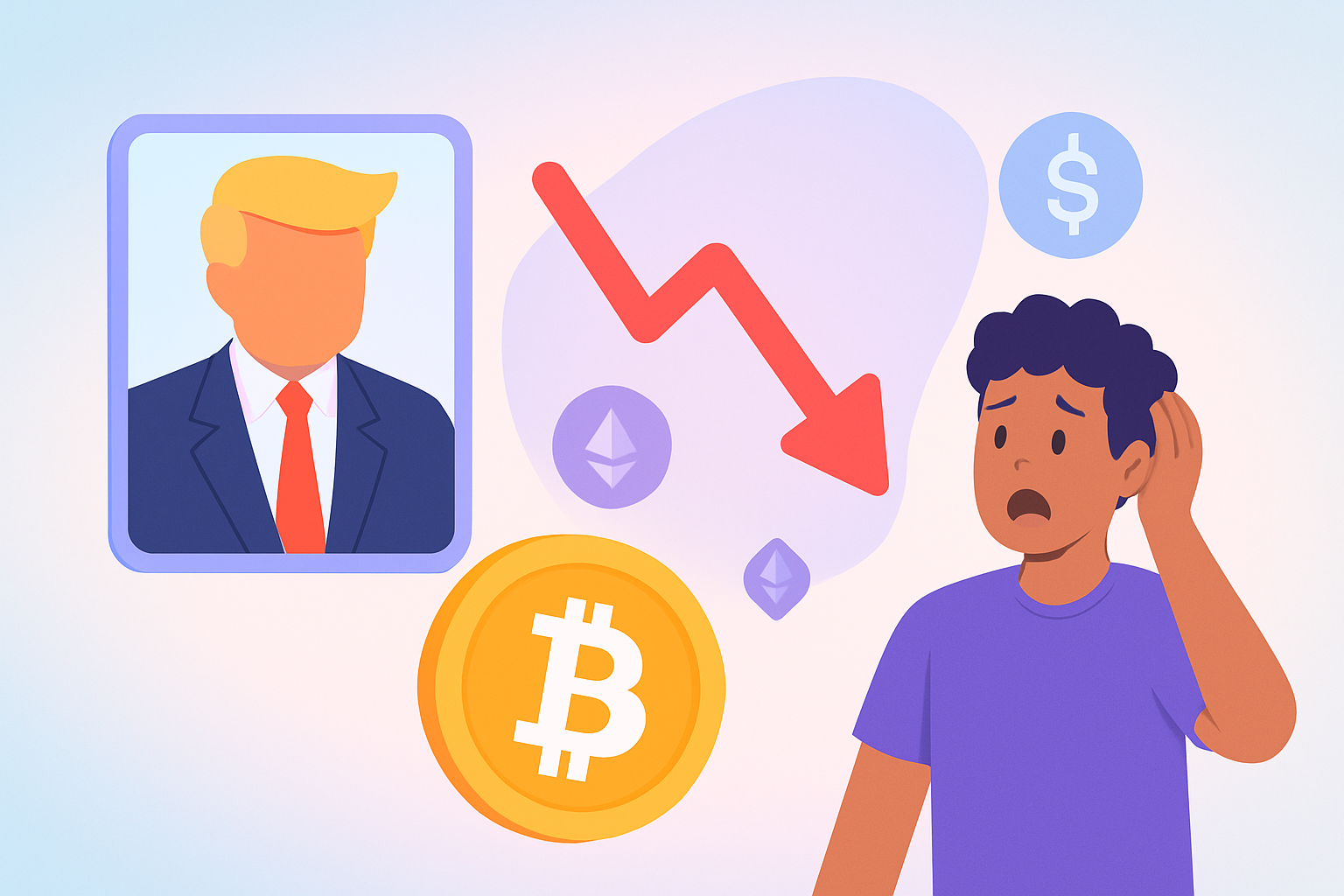How the Trump Tariff Announcement Triggered a Crypto Flash Crash: Lessons for New and Experienced Investors