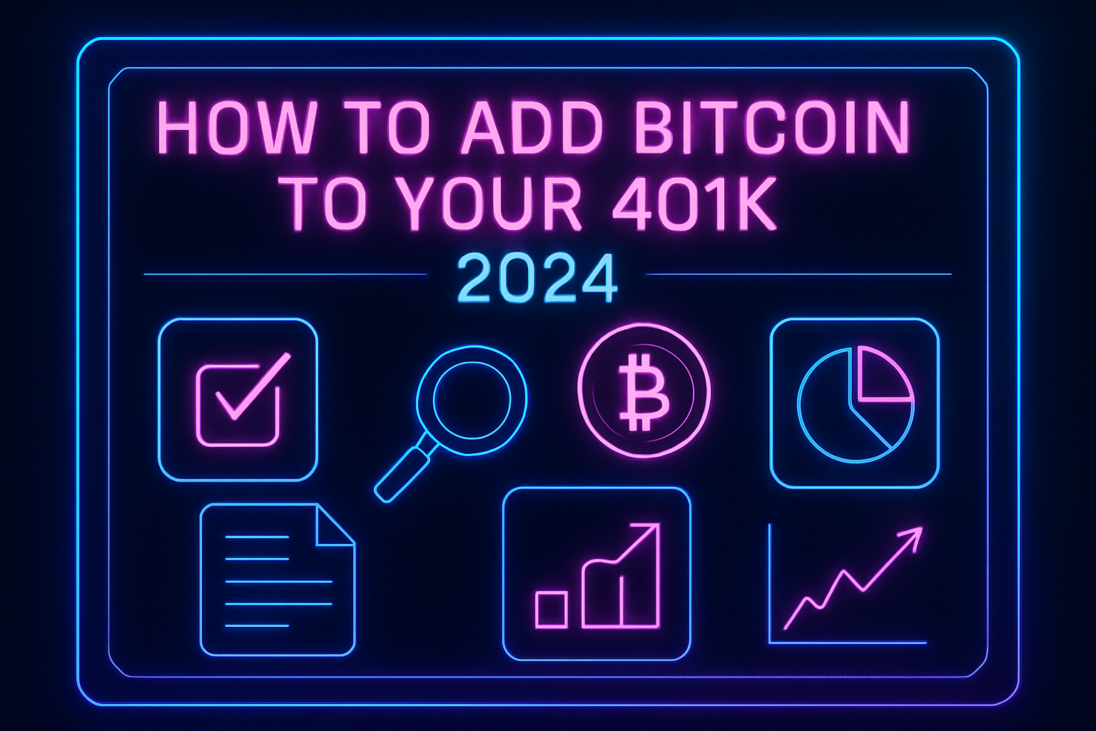 How to Add Bitcoin to Your 401K: Step-by-Step Guide for 2024