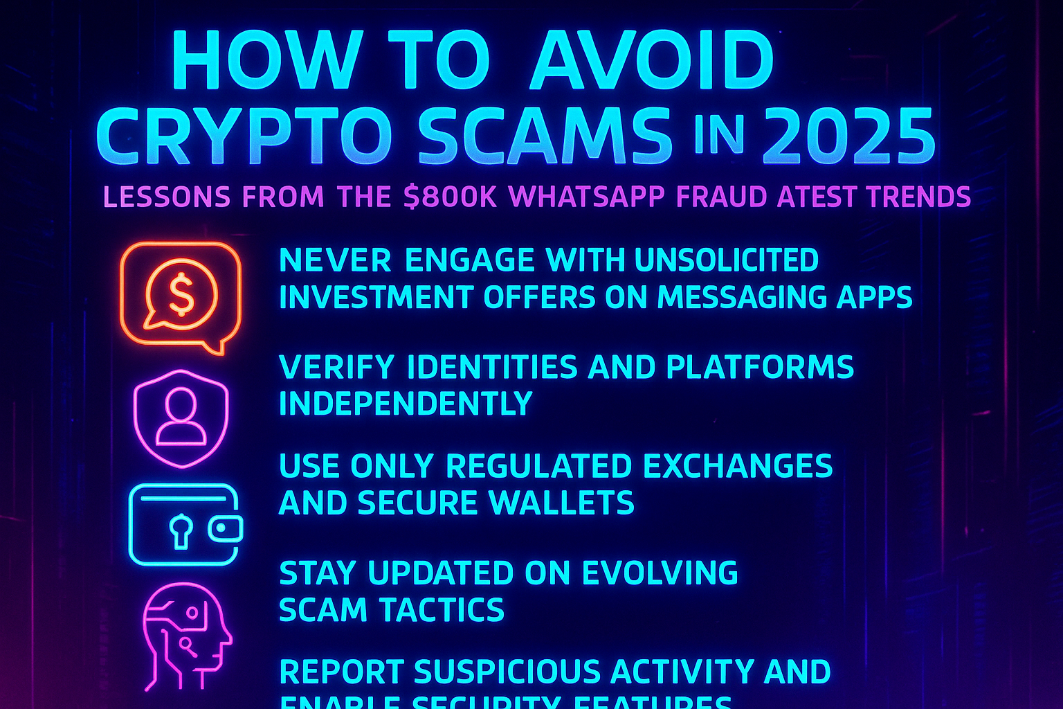 How to Avoid Crypto Scams in 2025: Lessons from the $800K WhatsApp Fraud and Latest Trends