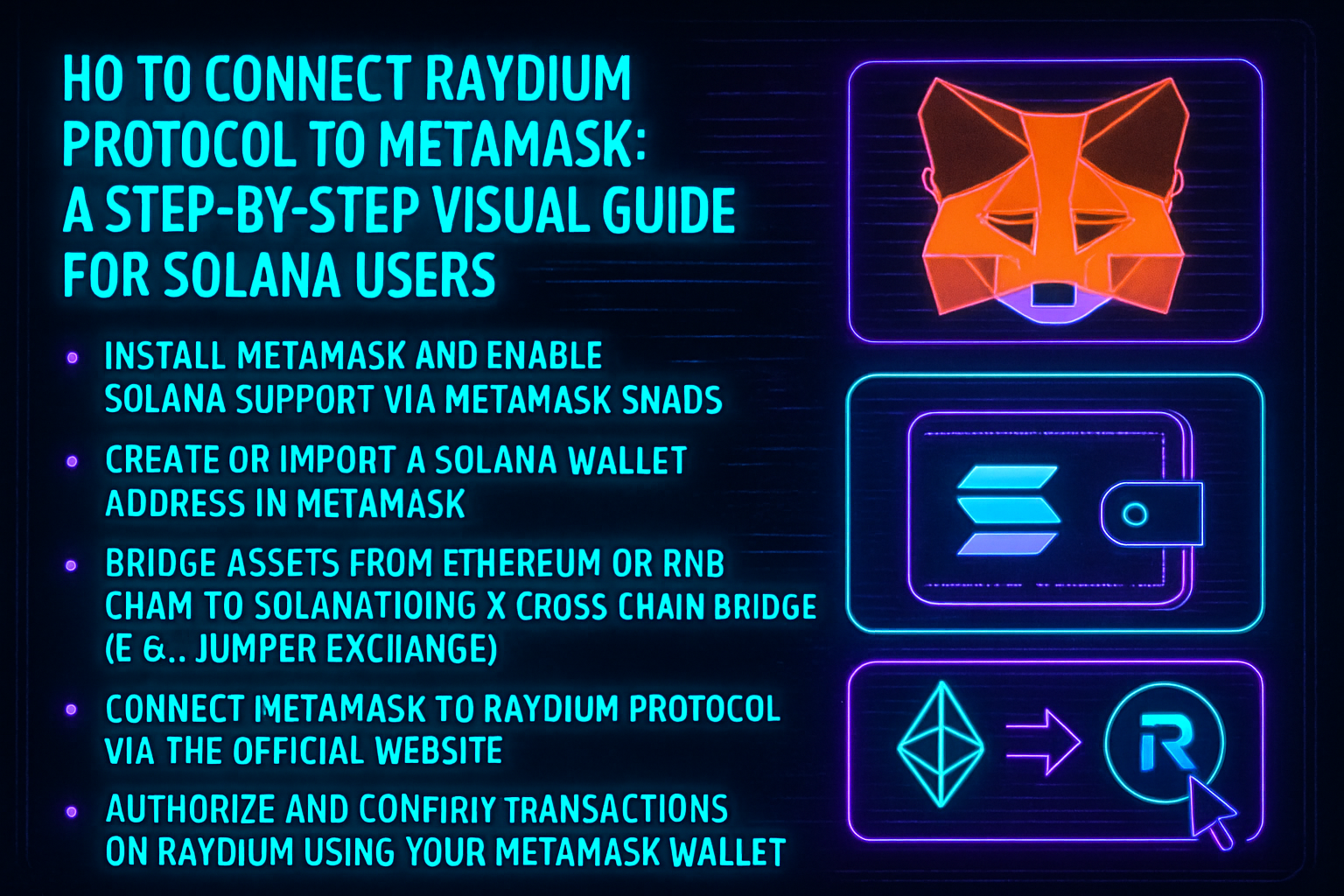 How to Connect Raydium Protocol to MetaMask: A Step-by-Step Visual Guide for Solana Users