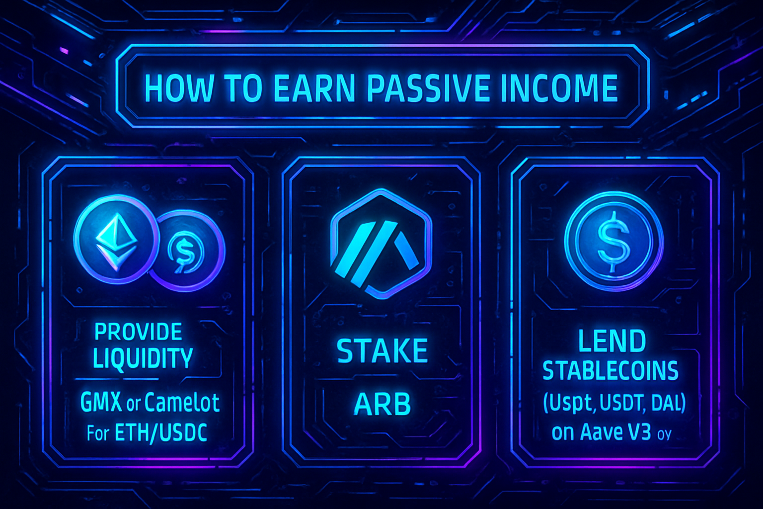 How to Earn Passive Income with Arbitrum DeFi Protocols