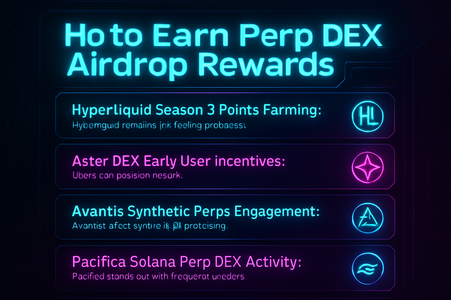 How to Earn Perp DEX Airdrop Rewards: Top Platforms, Strategies, and Tips (2025 Guide)