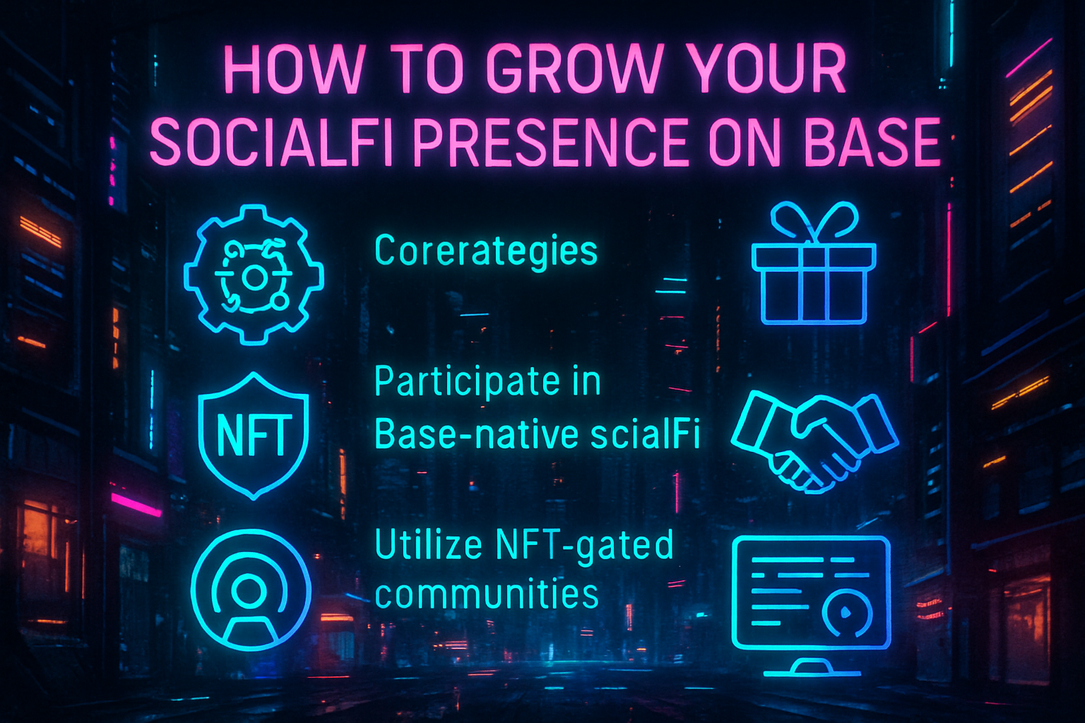 How to Grow Your SocialFi Presence on Base: Strategies for Small Accounts