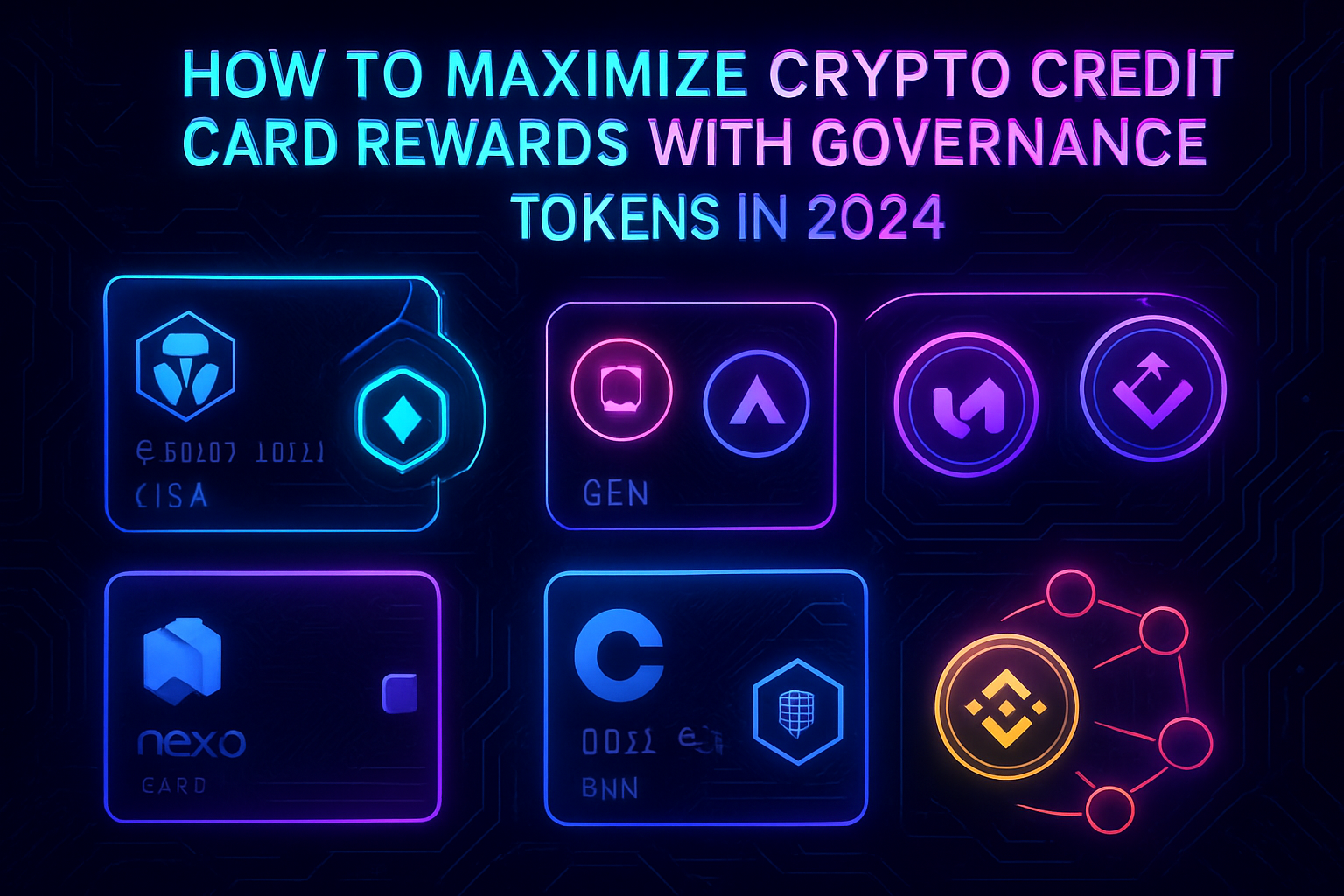 How to Maximize Crypto Credit Card Rewards with Governance Tokens in 2024
