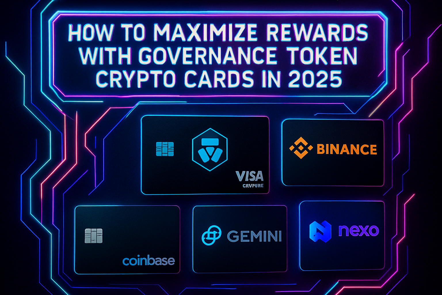 How to Maximize Rewards with Governance Token Crypto Cards in 2025