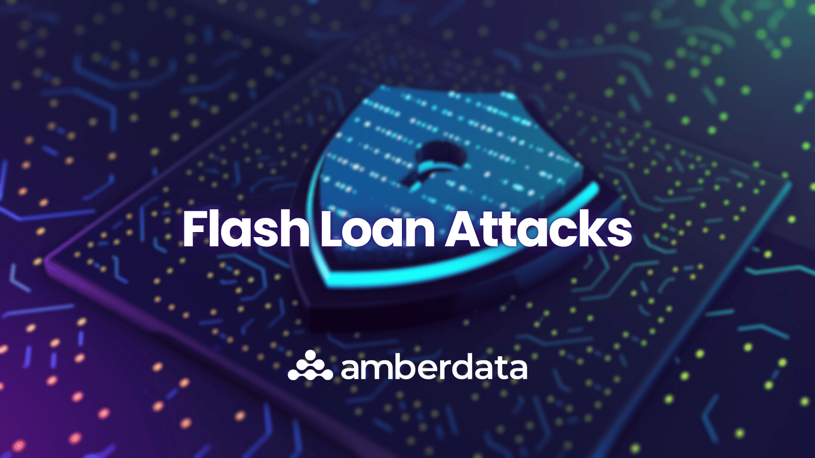 Conceptual illustration of flash loan attack manipulating oracle prices in DeFi lending protocol with liquidity pools and skewed price feeds