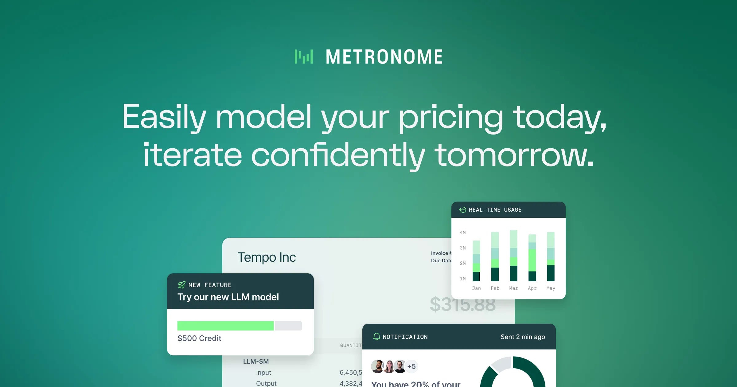 SaaS dashboard illustrating blockchain-powered prorated subscription billing with smart contracts, onchain time tracking, and automated invoice generation