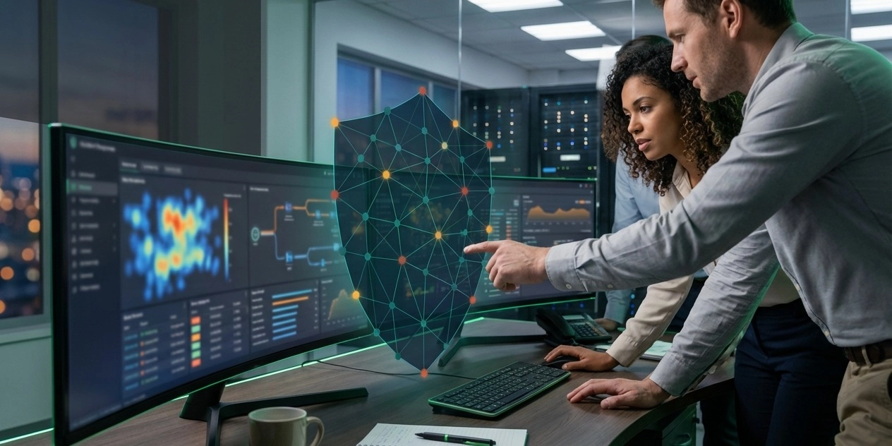 Illustration of crypto wallet with red warning flags emerging from blockchain transactions highlighting DeFi red flags like repeated liquidations churning sybil clustering high LTV borrowing privacy mixers and high-risk interactions for on-chain credit scoring