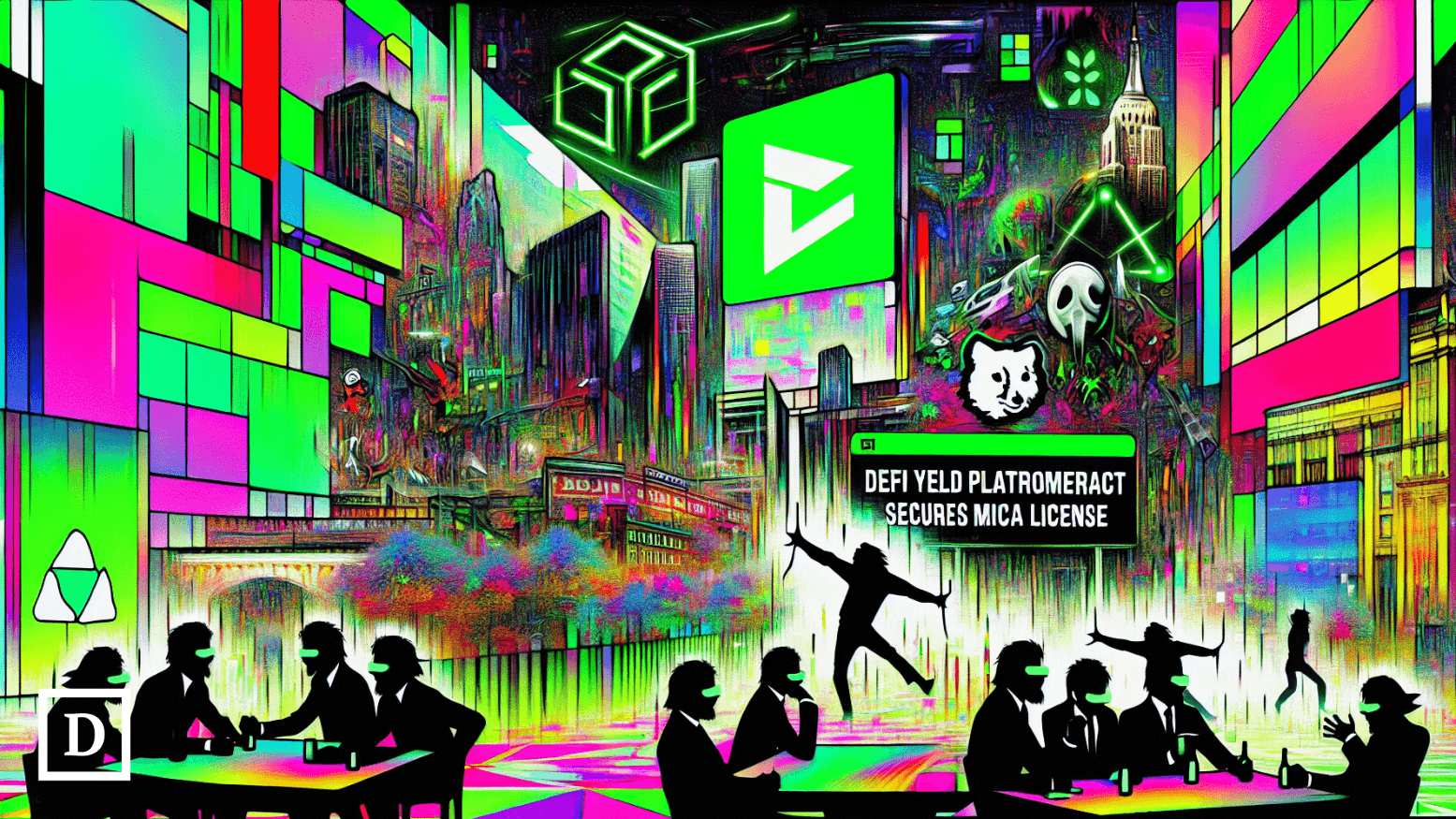 Illustration of AI agents securely transacting using EigenLayer restaking and Google Cloud AP2 protocol