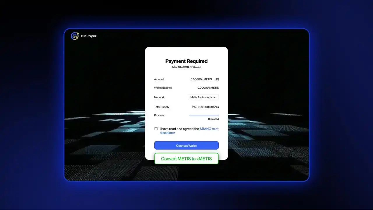 AI agent performing a crypto microtransaction using x402 payment protocol illustration
