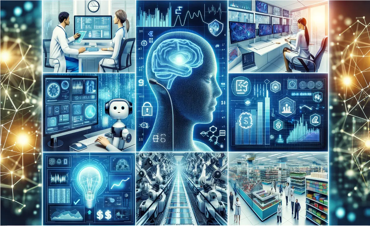 Illustration of decentralized GPU clusters powering AI model training in a DePIN network, showcasing Cluster Protocol's real-world compute optimization for 2026