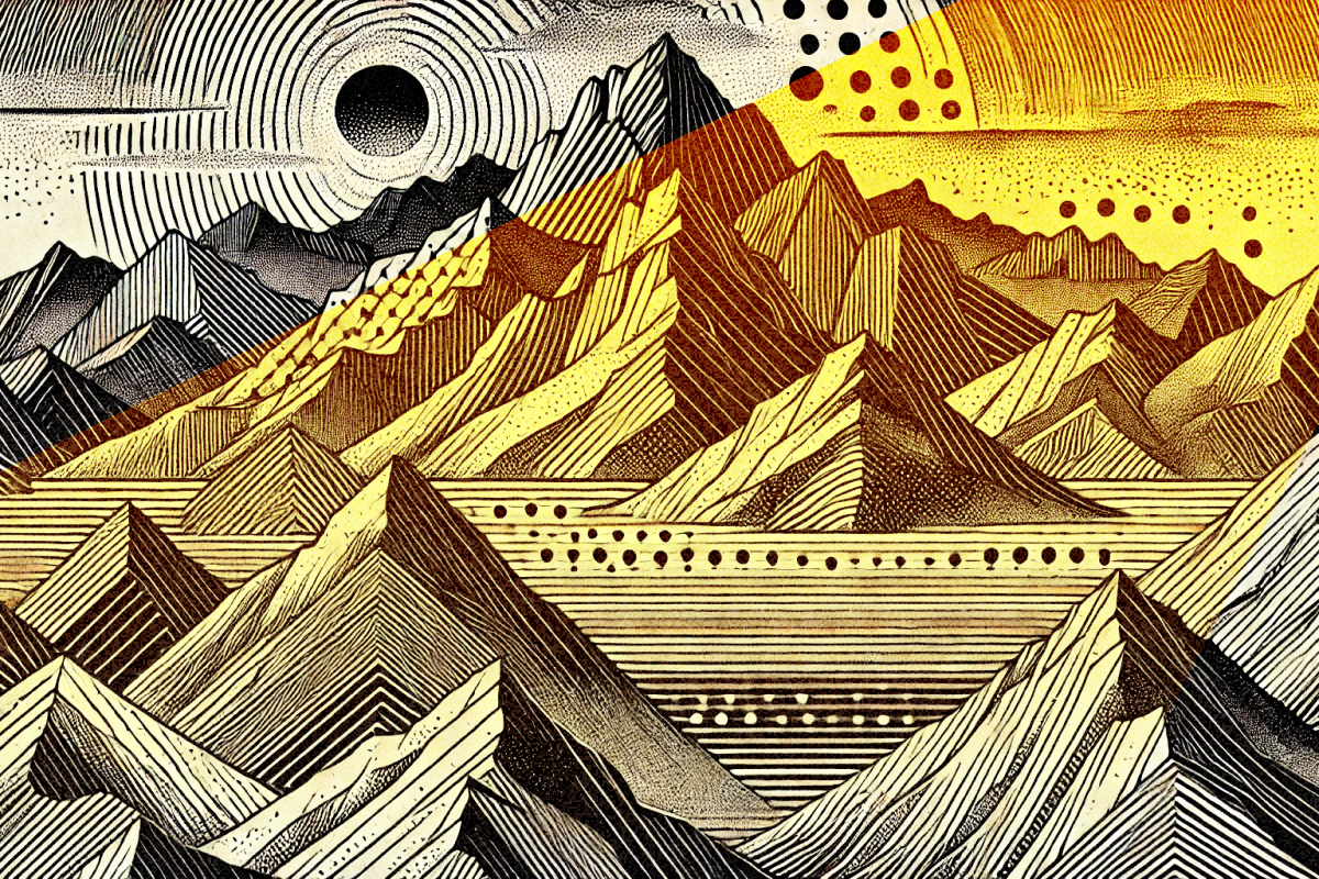 Illustration of EigenLayer validators securing decentralized AI computations on Ethereum blockchain, representing decentralized trust and cryptoeconomic security for AI applications in 2025.