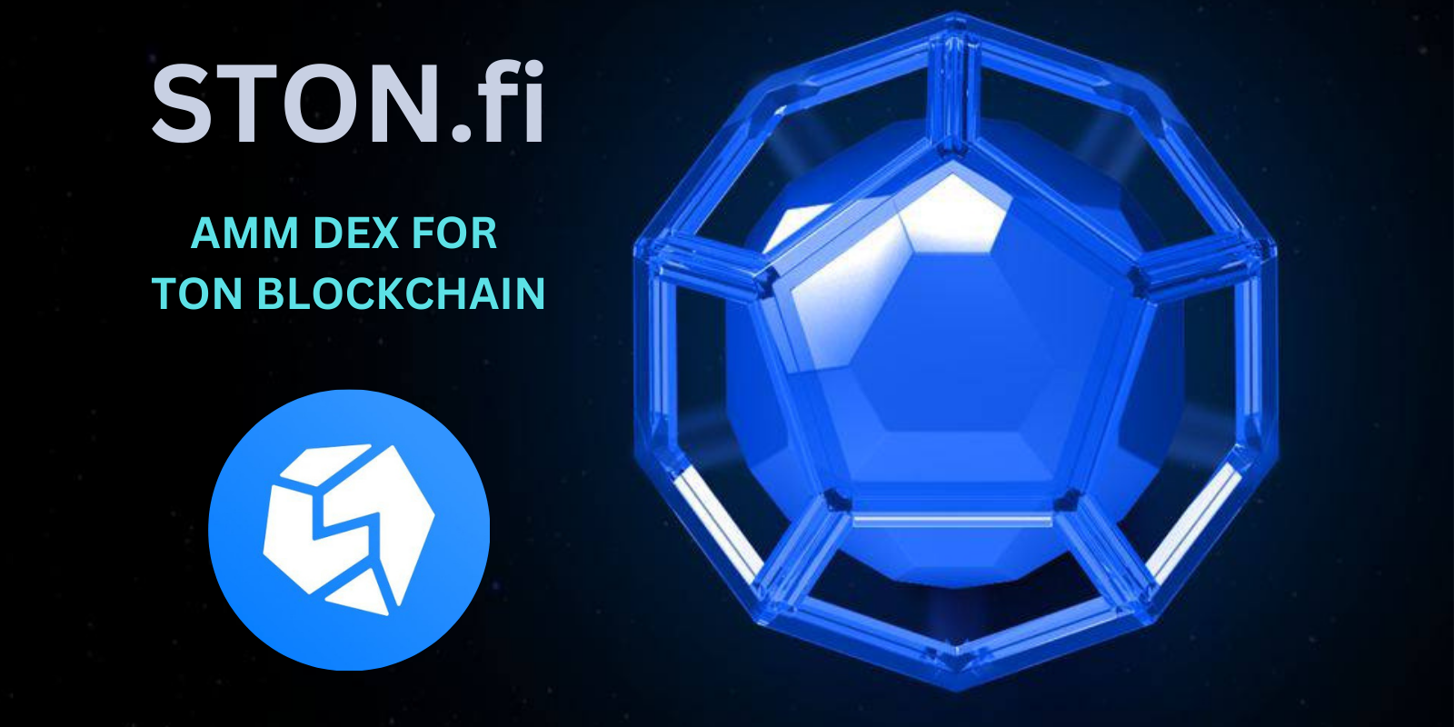 STON.fi interface displaying a token swap between TON and STON tokens on the TON blockchain
