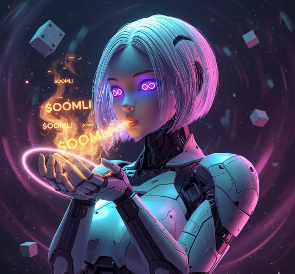 Vooi aggregator dashboard illustration displaying unified cross-chain DeFi portfolio with multiple blockchain integrations and real-time portfolio overview