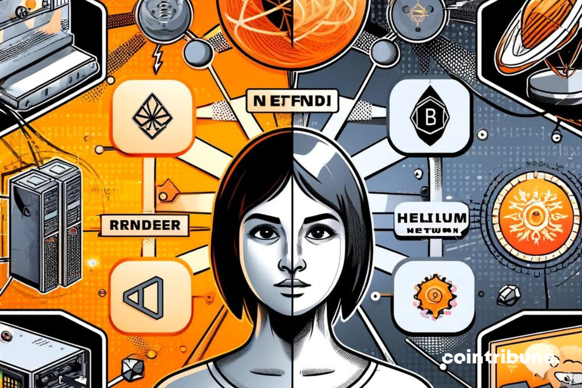 Non-technical user participating in a Solana DePIN project using a smartphone, representing easy blockchain access and mobile-friendly decentralized infrastructure.