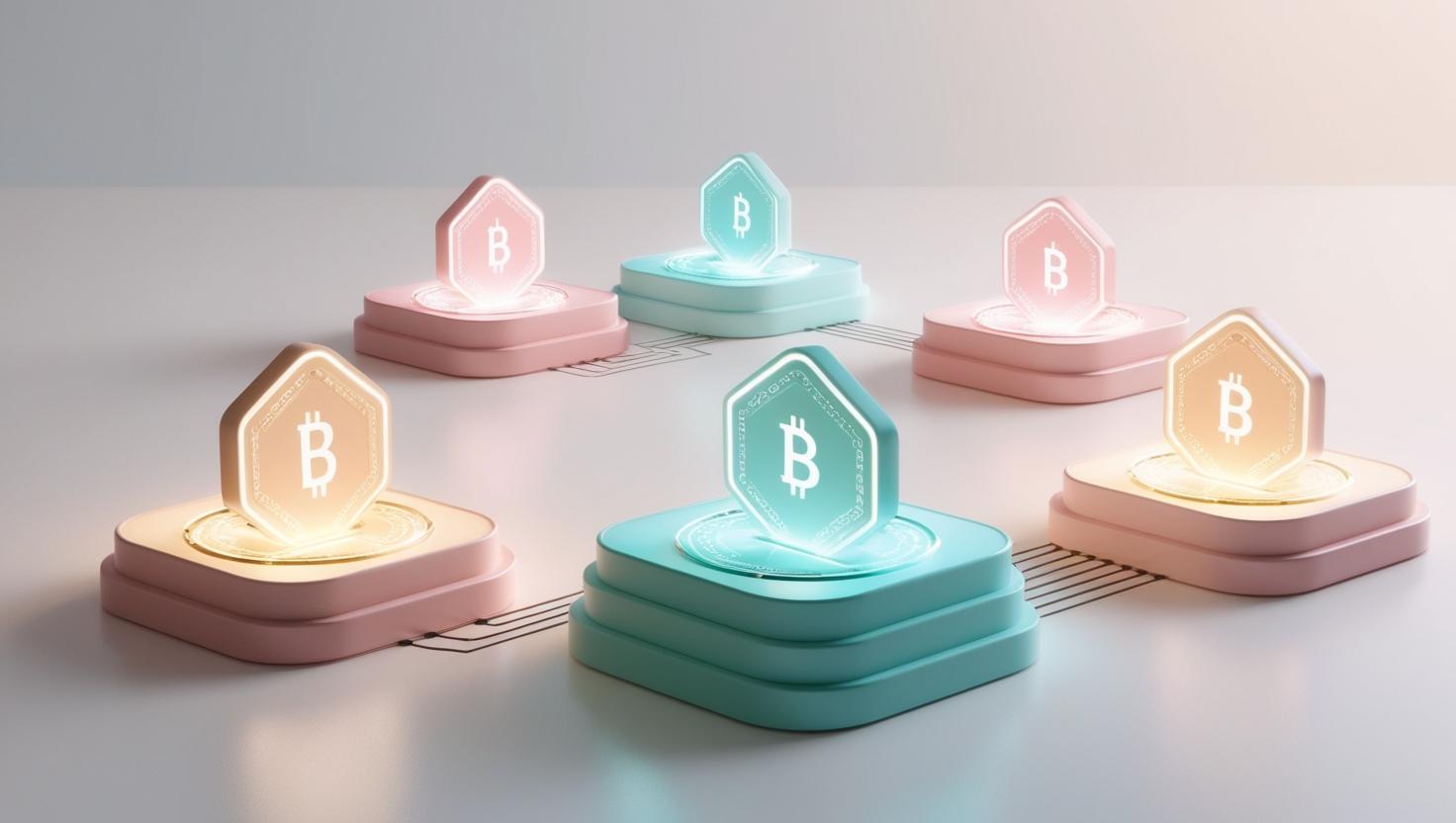 Illustration of a smart contract automating recurring crypto payments with proration on Base chain, showing blockchain automation and subscription management.