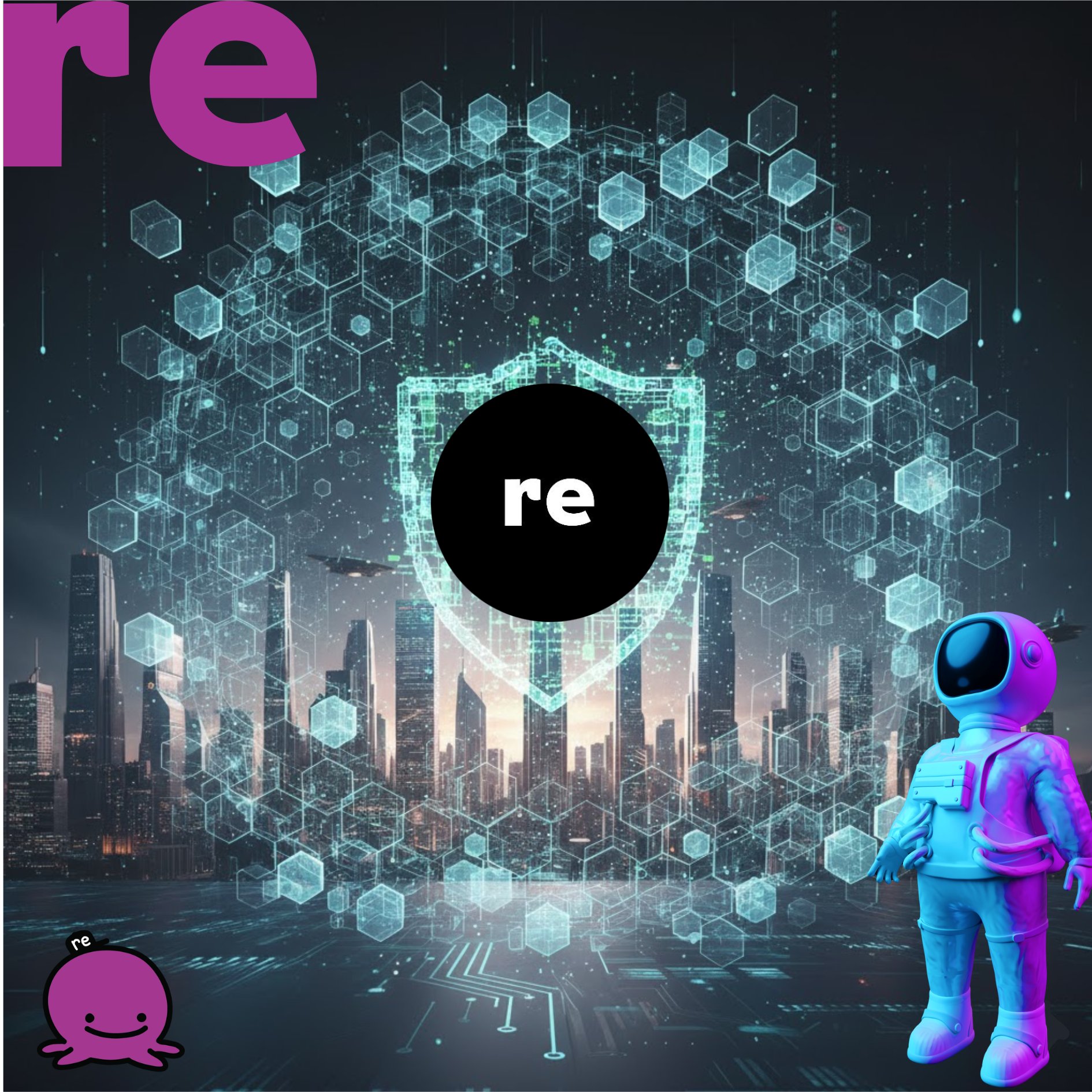 DeFi users shielded by on-chain insurance during a stablecoin depeg event illustration