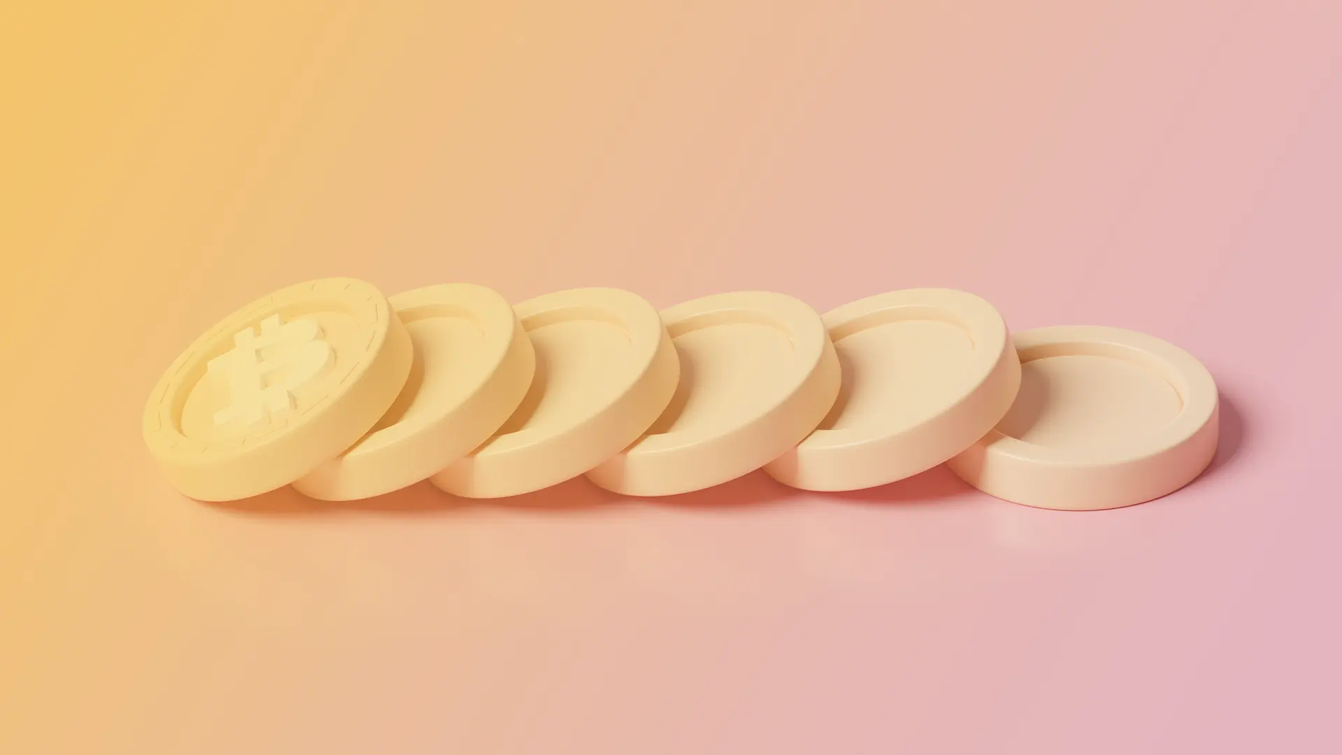 Illustration of dominoes labeled with DeFi protocols falling after a stablecoin depegs, symbolizing cascading liquidations in decentralized finance systems.