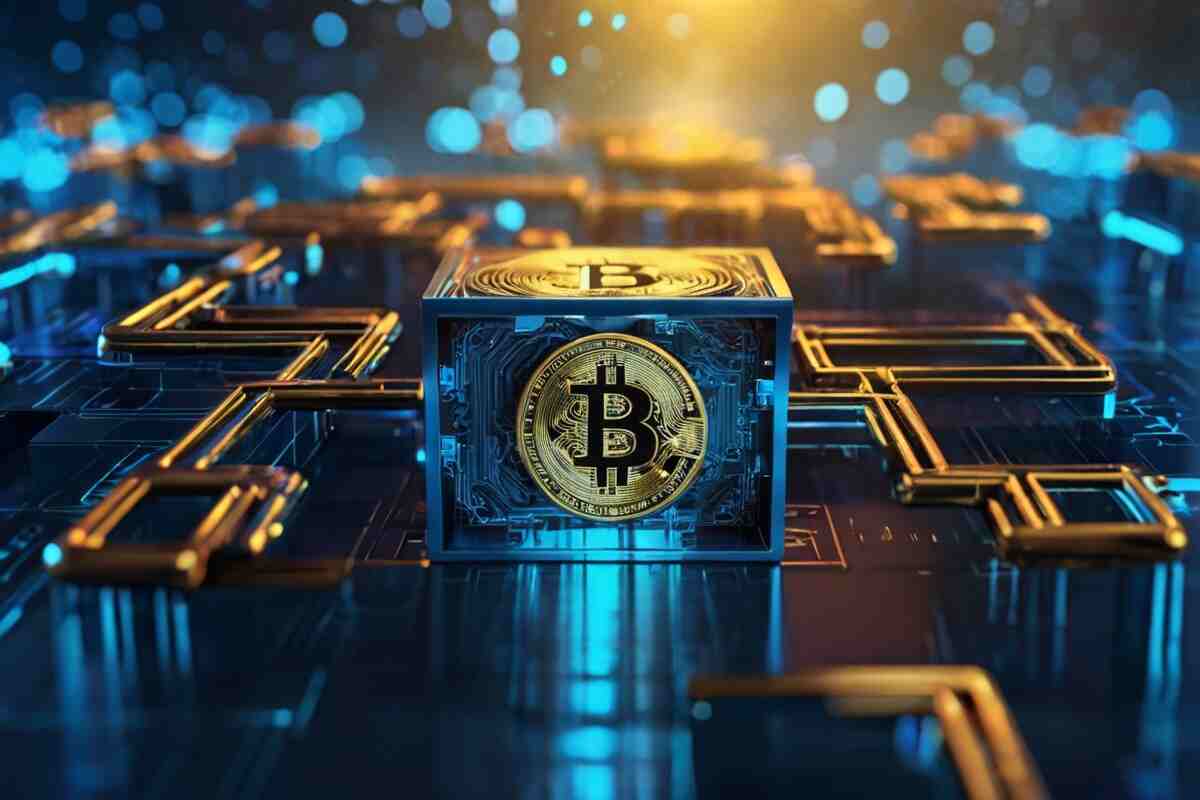 Illustration of Ethereum and multiple blockchains connecting to The Open Network (TON) via modern cross-chain bridges, symbolizing fast and low-fee crypto transfers.