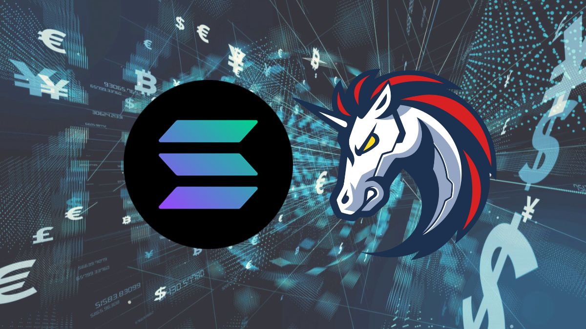 Illustration of Solana and EVM logos connected by a modular blockchain bridge, representing interoperability for developers