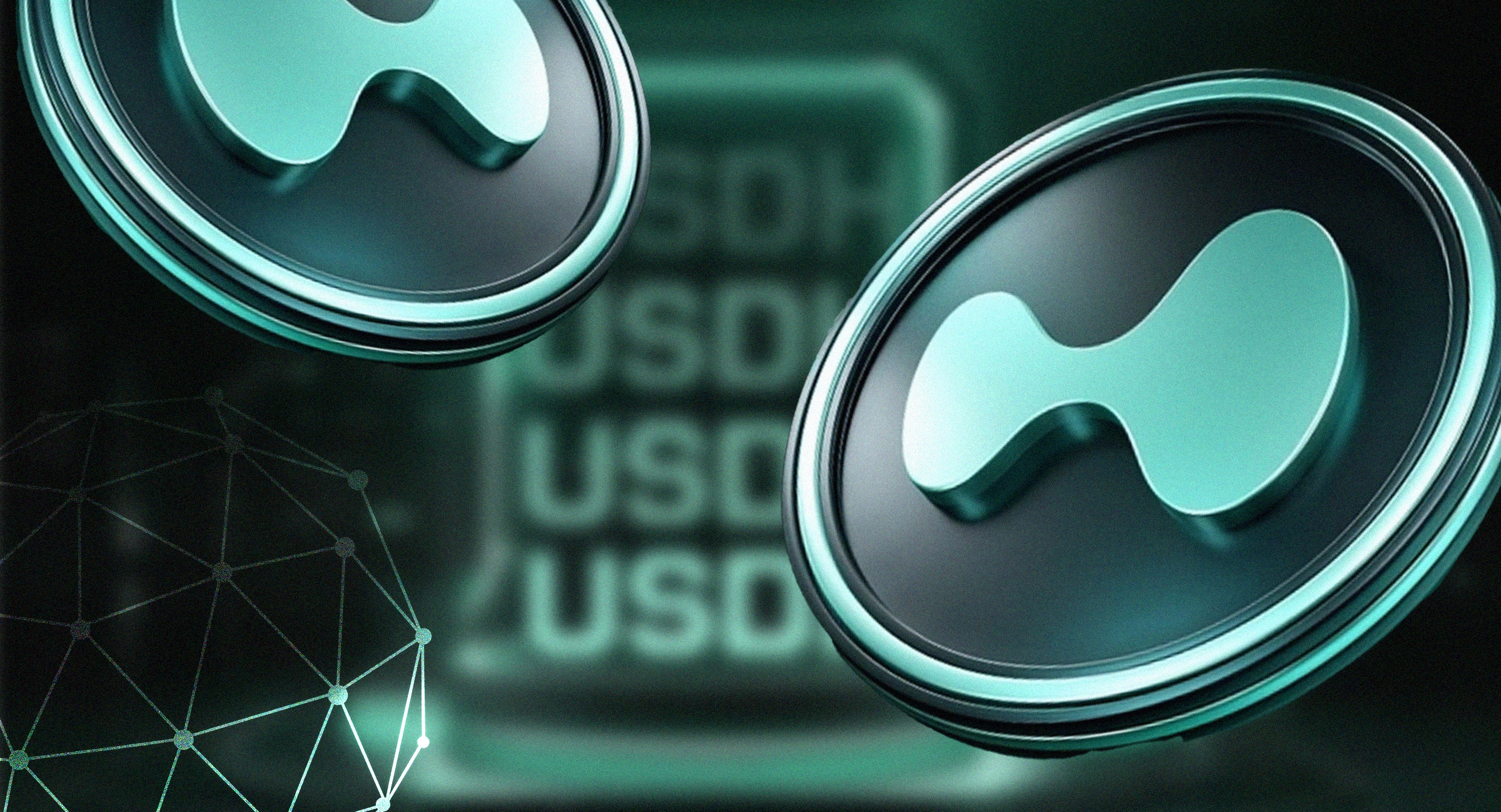 Illustration of USDC, DAI, and USDT stablecoin icons protected by a digital shield, representing stablecoin depeg insurance in DeFi.