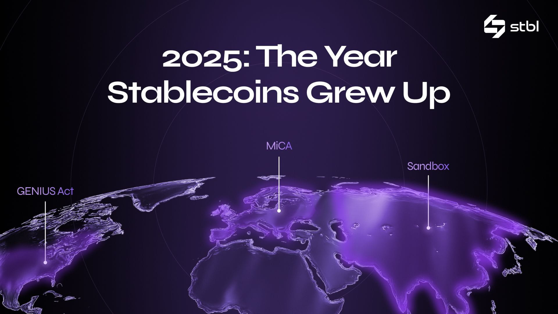 Illustration of STBL's dual-token model featuring USST for payments and YLD for yield, highlighting RWA-backed DeFi innovation.
