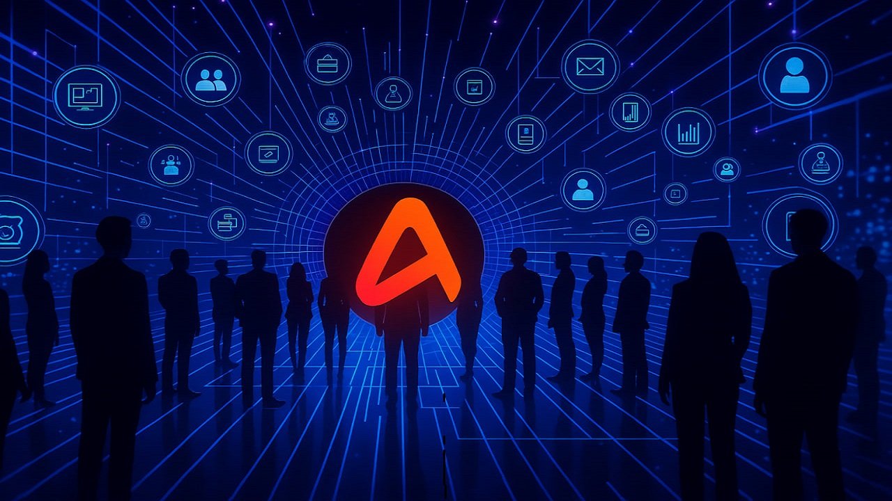 Zama and Conduit logos connected with encrypted data flows across a modular rollup stack, illustrating confidential smart contracts integration