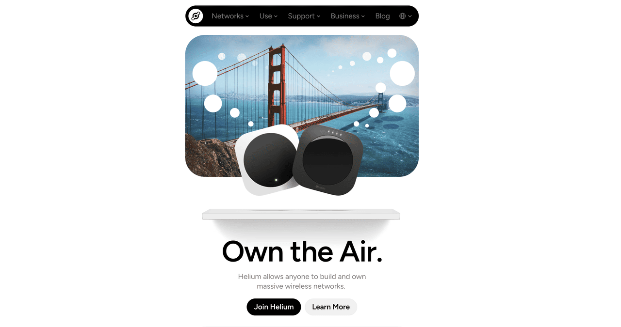 Infographic comparing Helium hotspots, Hivemapper dashcams, and Render GPUs in Solana DePIN ecosystem powering physical infrastructure 2025