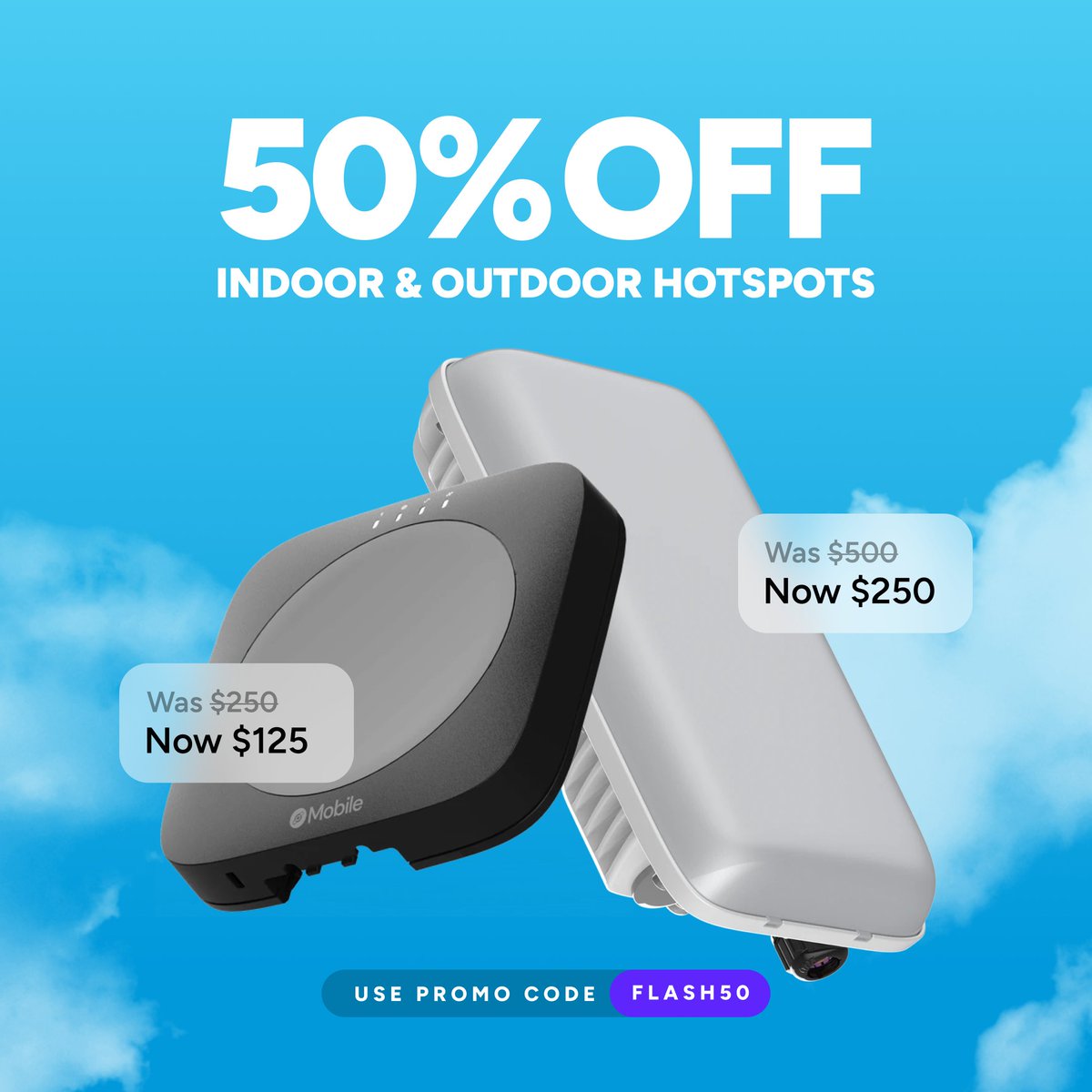 Infographic map of Helium Mobile 125K hotspots across US and Mexico, highlighting 3M daily users and carrier offload zones in DePIN wireless network