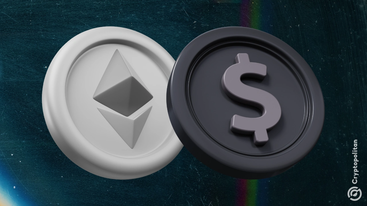 Institutional investors reviewing Fidelity's FDIT tokenized Treasury fund dashboard on Ethereum blockchain in a modern office setting