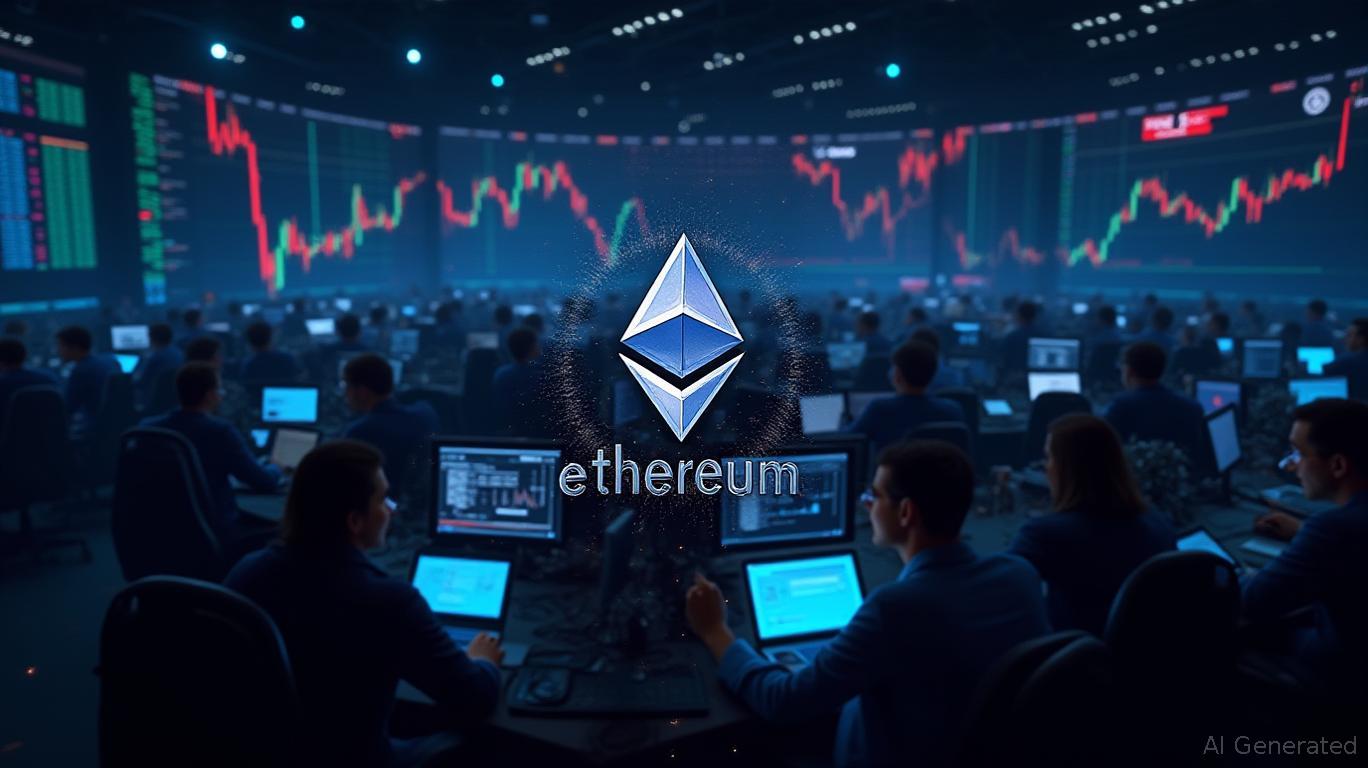 Institutional trading desks integrating Ethereum-based ETF products with digital asset platforms
