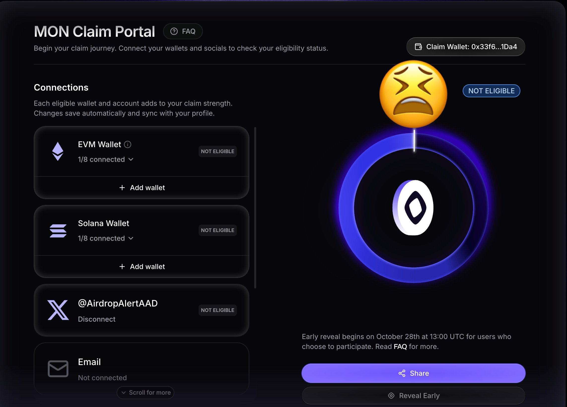 Mad Lads and Backpack wallet users checking Monad airdrop eligibility on their smartphones and laptops via the official claim portal