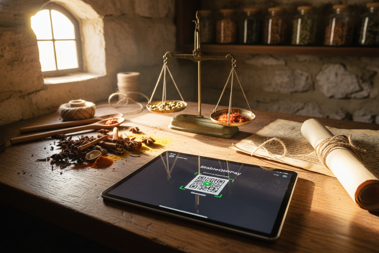 Market Traders Use StableQRPay for Instant USDC QR Transactions