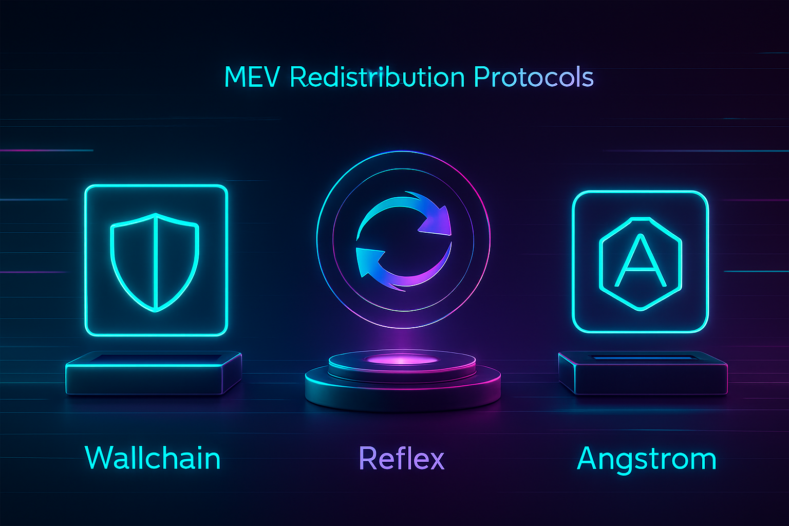 MEV Redistribution Protocols: Comparing Wallchain, Reflex, and Angstrom