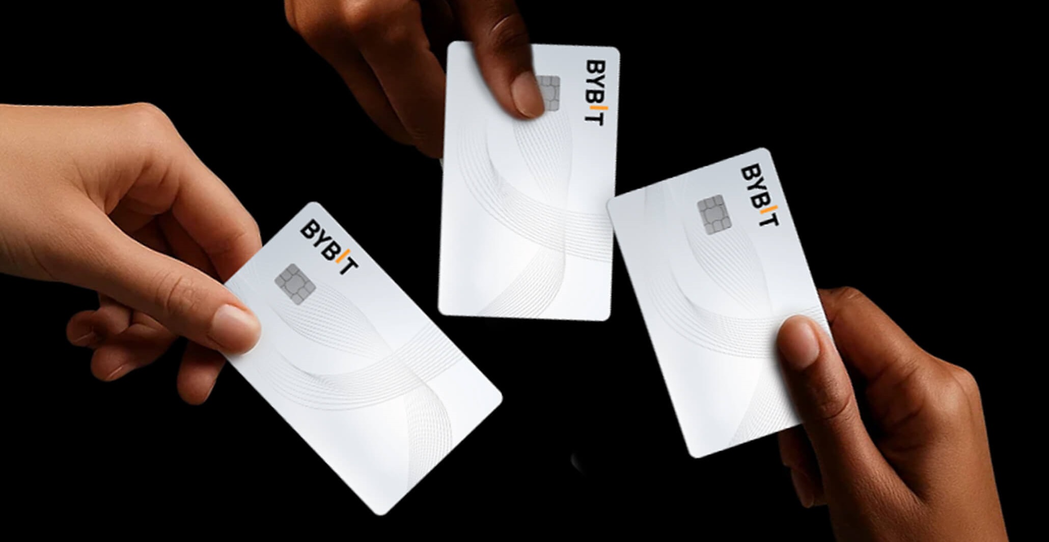 Modern stablecoin card with privacy-focused design for anonymous crypto on/off-ramping