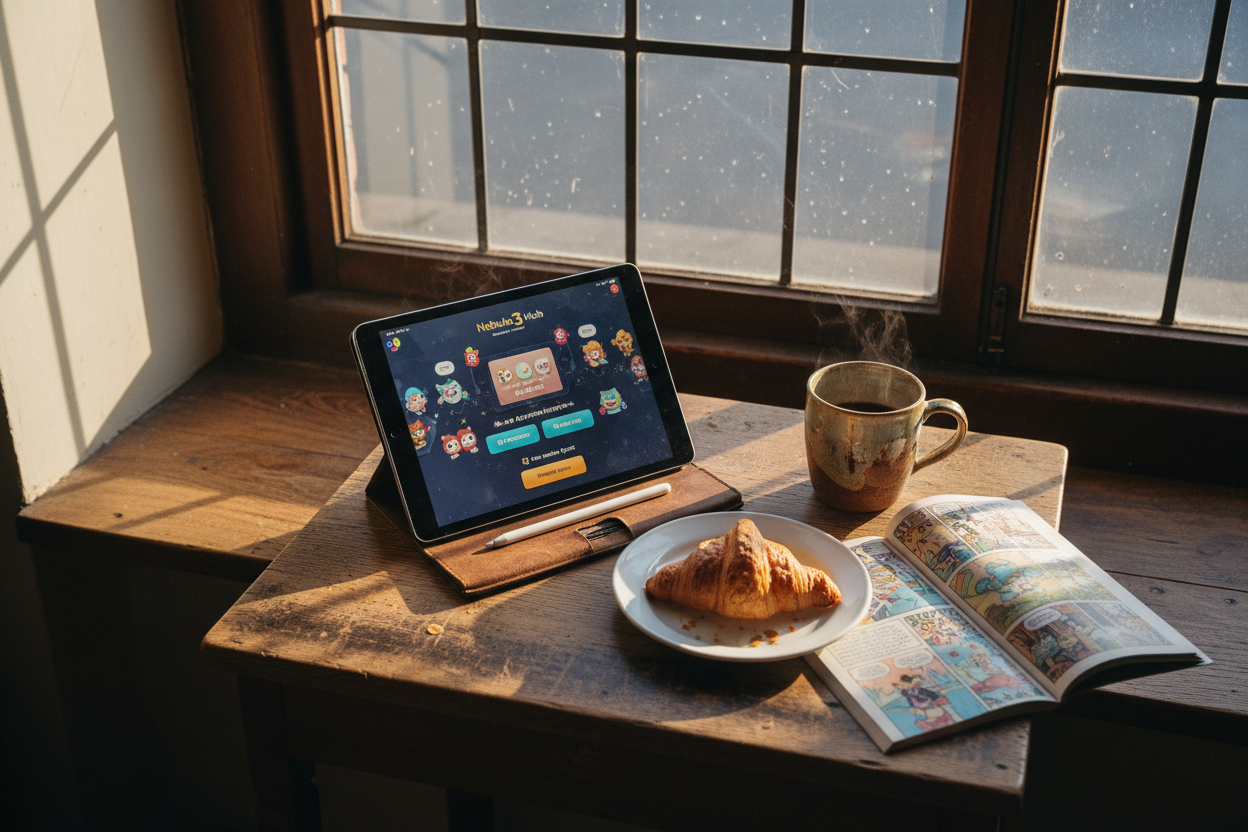 Nebula3 Hub Guide: Cartoon Craft Ecosystem Upgrades and Claw Machine Quests on basement.fun