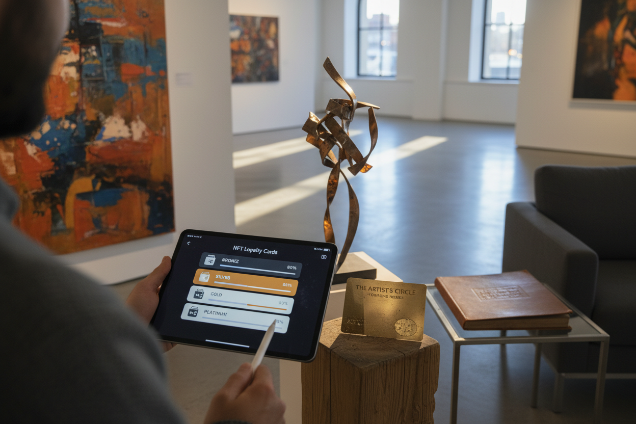 NFT Loyalty Cards with Tiered Rewards: Boosting Retail Retention via Blockchain Tiers