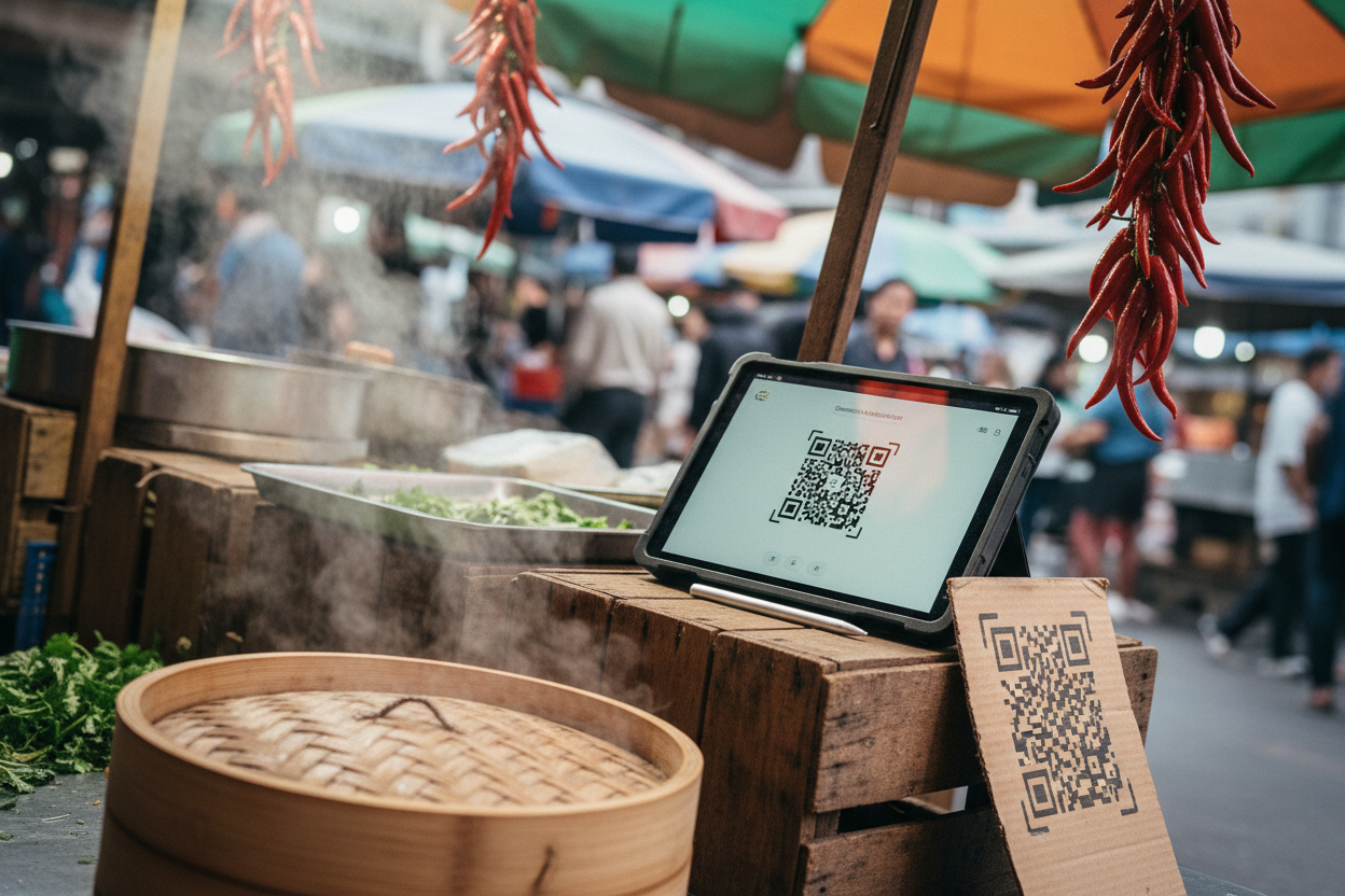 Offline Stablecoin QR Codes for Street Vendors: Accept USDT USDC Without Internet 2026