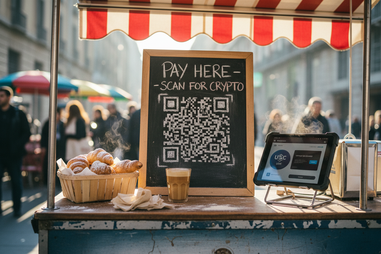 Offline USDC QR Codes for Street Vendors: Accept Stablecoin Payments Without Internet