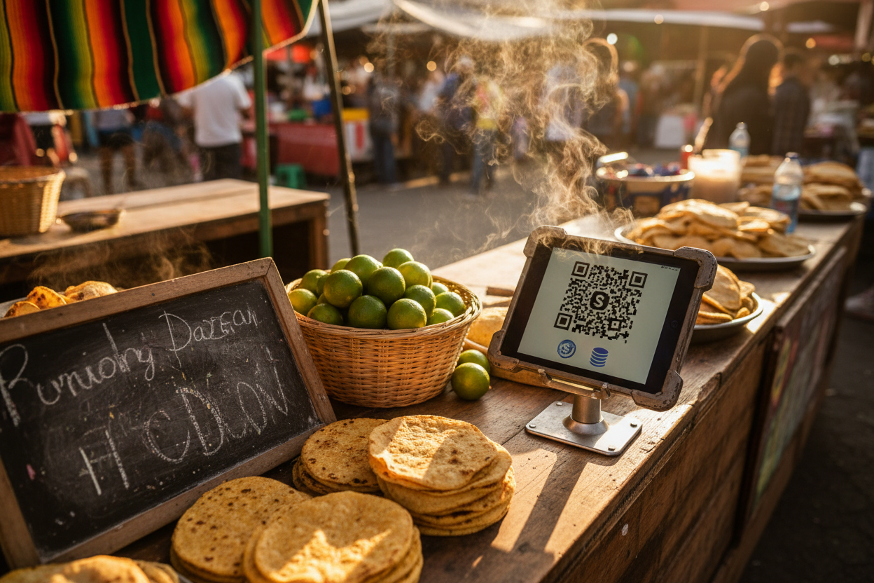 Offline USDC QR Codes for Street Vendors: Accept Stablecoins Without Internet